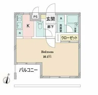 ラ・カーザ・ビアンカ【1階】の間取り