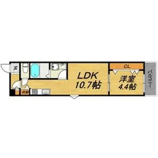 LECOCON一宮【1階】の間取り