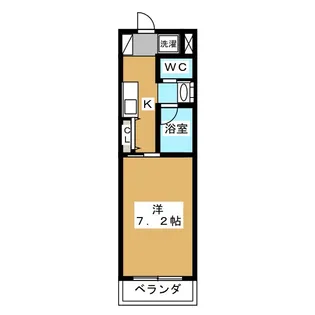 シティコート岩石 東館【3階】の間取り