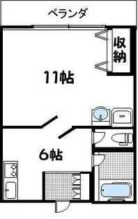 埼玉県さいたま市北区土呂町2【アパート】の間取り