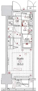 東京都立川市曙町2【マンション】の間取り