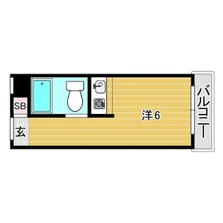 ダイドーメゾン甲子園口【4階】の間取り