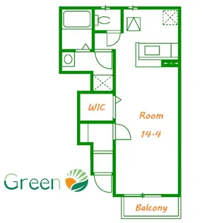 クロスローズHK【1階】の間取り