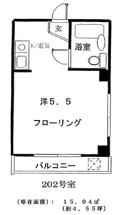 コーポ小林【2階】の間取り