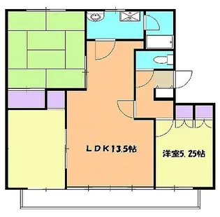 静岡県静岡市葵区川合2【マンション】の間取り