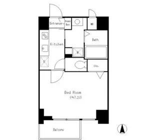 東京都墨田区両国4【マンション】の間取り
