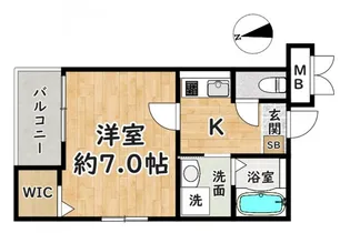 Best Village 三反田【3階】の間取り