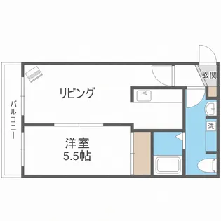 セントポーリアノヴェル【4階】の間取り