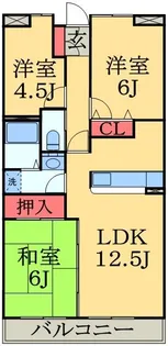 アーバンヒルズ21【3階】の間取り