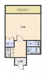 山下丹那ビル【4階】の間取り