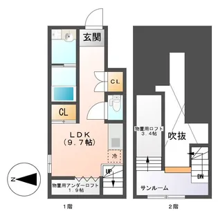 RedIAnce神宮前(レイディエンス神宮前)【1階】の間取り