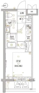 レアライズ立石【1階】の間取り