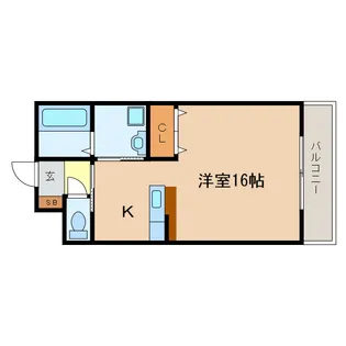 テュールコワーズ【2階】の間取り