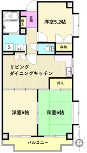 パールハイム【2階】の間取り
