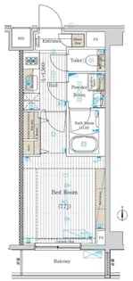 ブライズ中野江古田【3階】の間取り