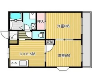 サングレイス瀬名【1階】の間取り