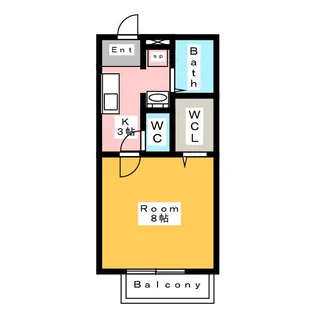 Ks HOUSE B (ケーズハウス)【1階】の間取り