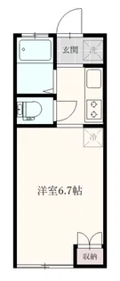 リバティ寺尾【1階】の間取り
