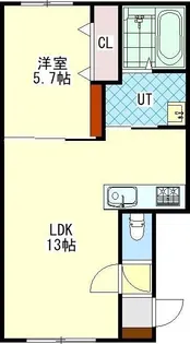 Gracias527【3階】の間取り