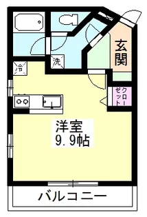 プリュム【3階】の間取り