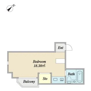 MT南行徳【3階】の間取り