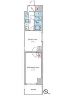 レジディア横濱大通り公園【8階】の間取り