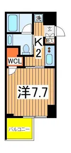 ザ・カシワ拾番【9階】の間取り