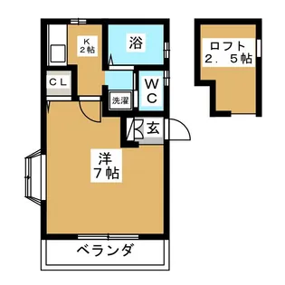マーメゾン【2階】の間取り