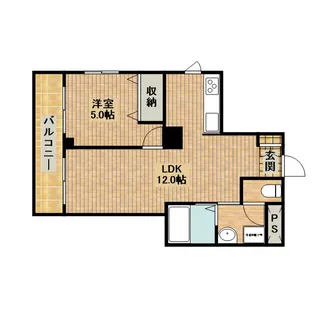 菊地ビル【3階】の間取り