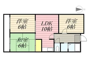 リアライズ山下町【9階】の間取り