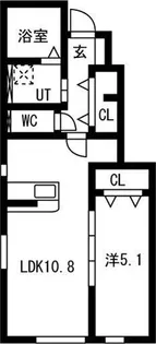 EQUUS(エクウス)B【1階】の間取り