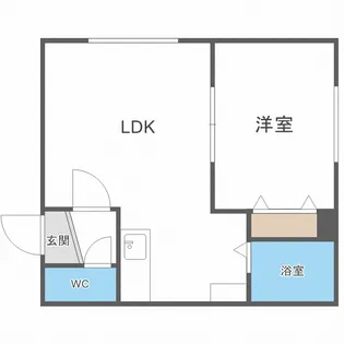 グランデ弐番館【2階】の間取り