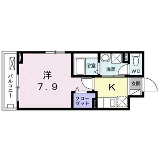 ルフト【2階】の間取り