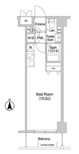 コンフォリア墨田立花【8階】の間取り