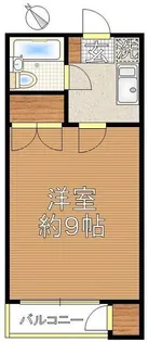 パークサイド大渕【2階】の間取り