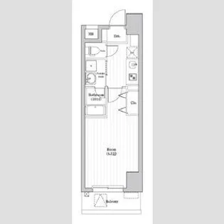 アーバンパーク三ノ輪II【8階】の間取り