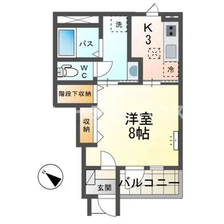 サンコート【1階】の間取り