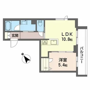 グランテージ【2階】の間取り