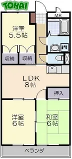 Arc-En-Ciel【4階】の間取り