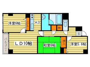 ト-ワ北7条【8階】の間取り