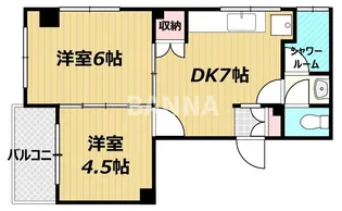 相生橋ビル【2階】の間取り