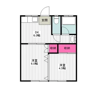 朝陽とさんぽのフェリーチェ【1階】の間取り