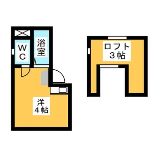 シャルム【4階】の間取り