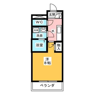 リバーサイドシェル【1階】の間取り