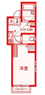 フェリーチェ金沢文庫【2階】の間取り
