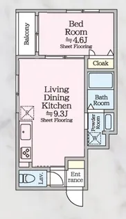 Colina Alta【2階】の間取り