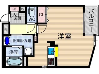 アクティス長野東【4階】の間取り