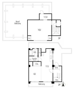 石橋ビルの間取り