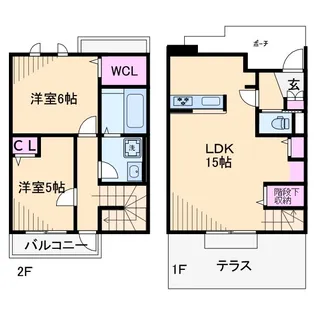 VITA HIYOSHI【2階】の間取り