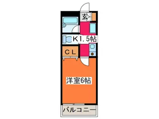 アヴァンセ赤羽II【2階】の間取り